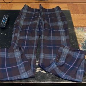 Plaid pants